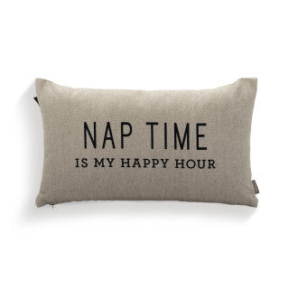 Nap Time is My Happy Hour Pillow