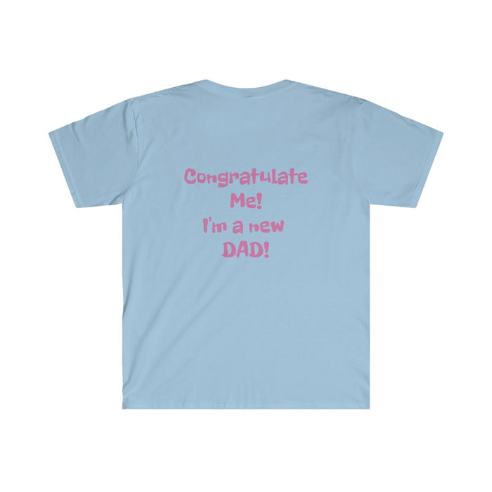 I'm A New DAD And It's A GIRL Announcement Shirt!
