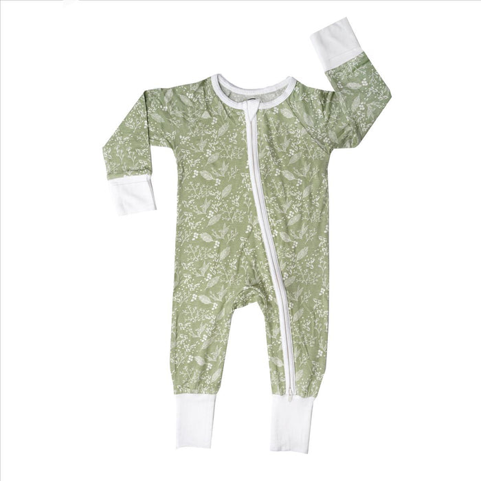 Baby's Breath Bamboo Baby Convertible Footie Pajama