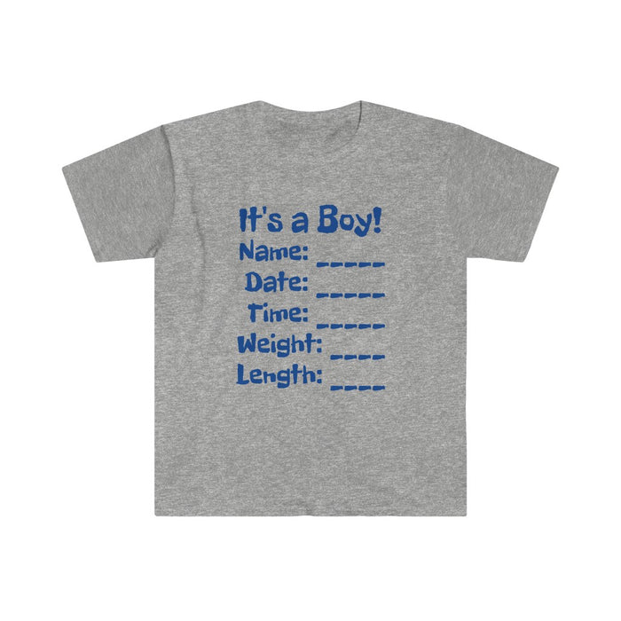 I'm A New MOM And It's A Boy Announcement T-Shirt