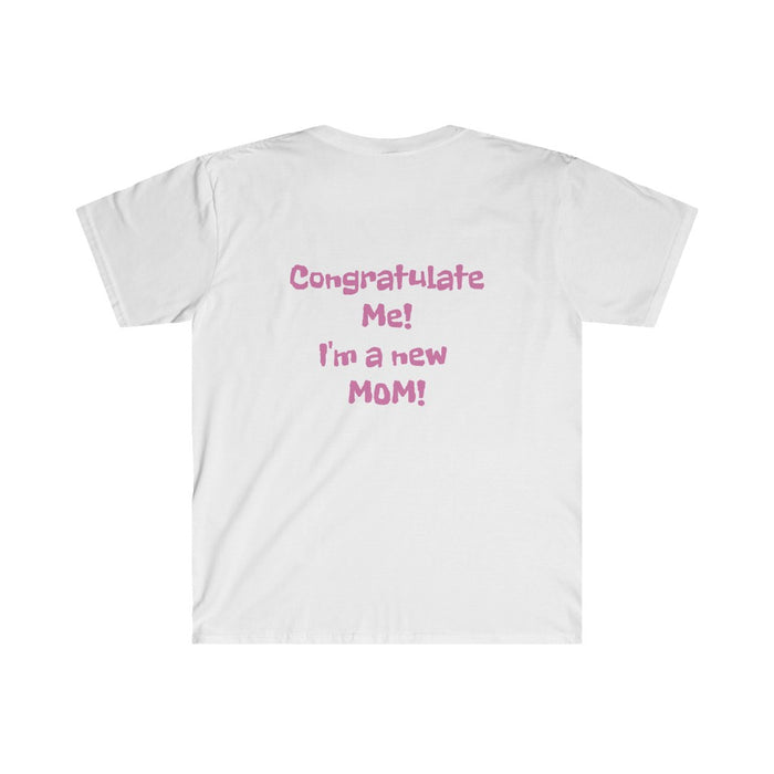I'm A New MOM And It's A GIRL Announcement Shirt!