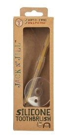 Jack N' Jill Silicone Baby Toothbrush - Stage 2 (12-24M)