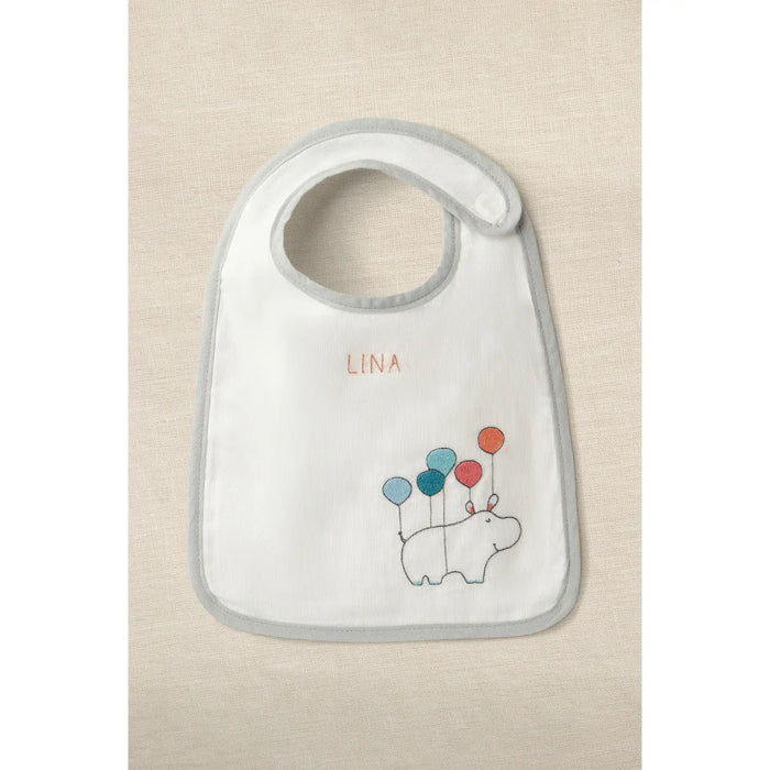 Stitch Floating Hippo Stitchable Bib Kit