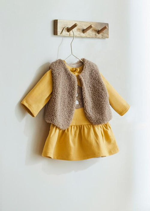2807 Mustard Brown Bear Set