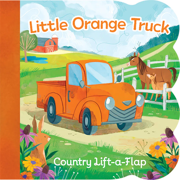 Little Orange Truck Lift-a-Flap