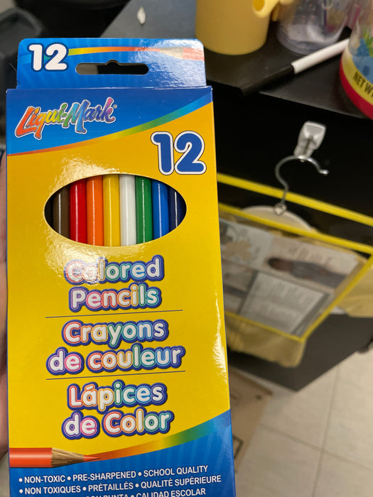 Liqui-mark colored pencils