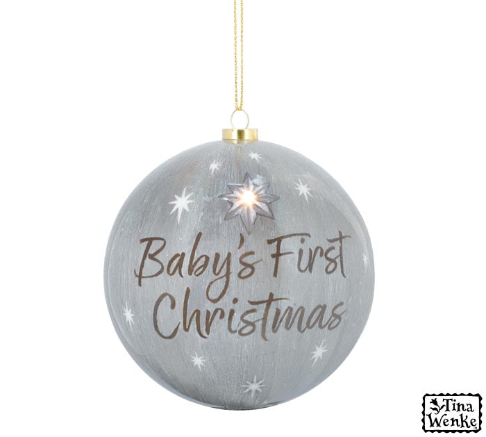 Baby's First Christmas Ball Ornament