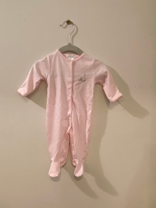 White Embroidered Bunny Style