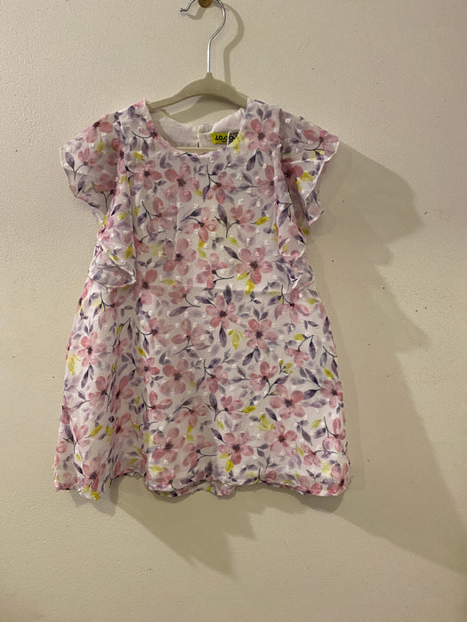 Losan Botanical Chiffon Dress