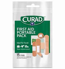 Curad First aid Portable Pack