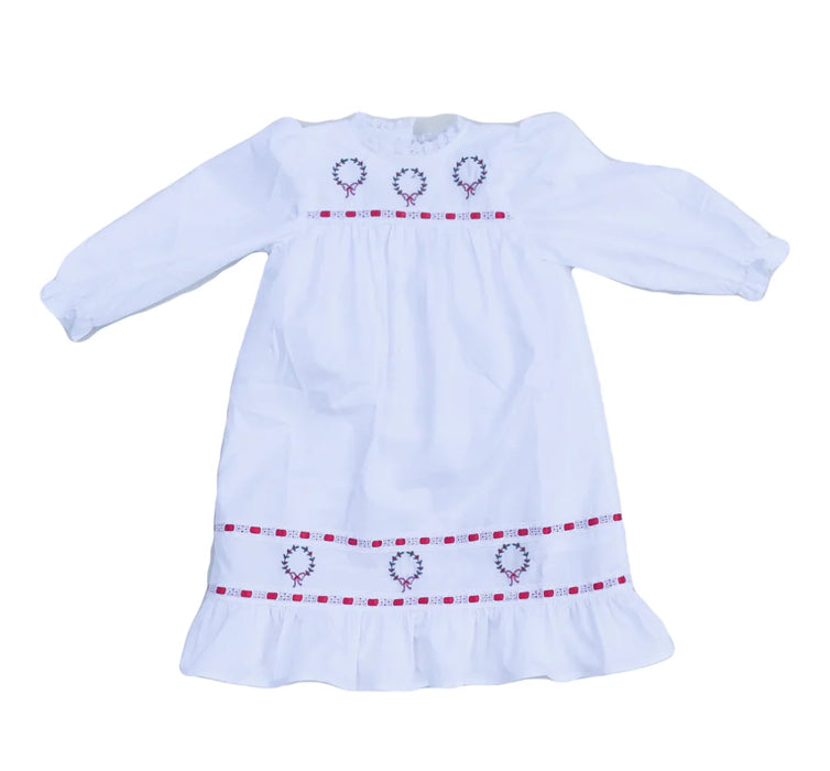 Christmas Wreath Gown