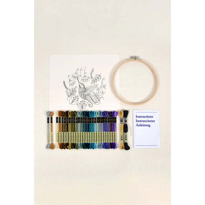 Embroidery Kit - Hummingbird