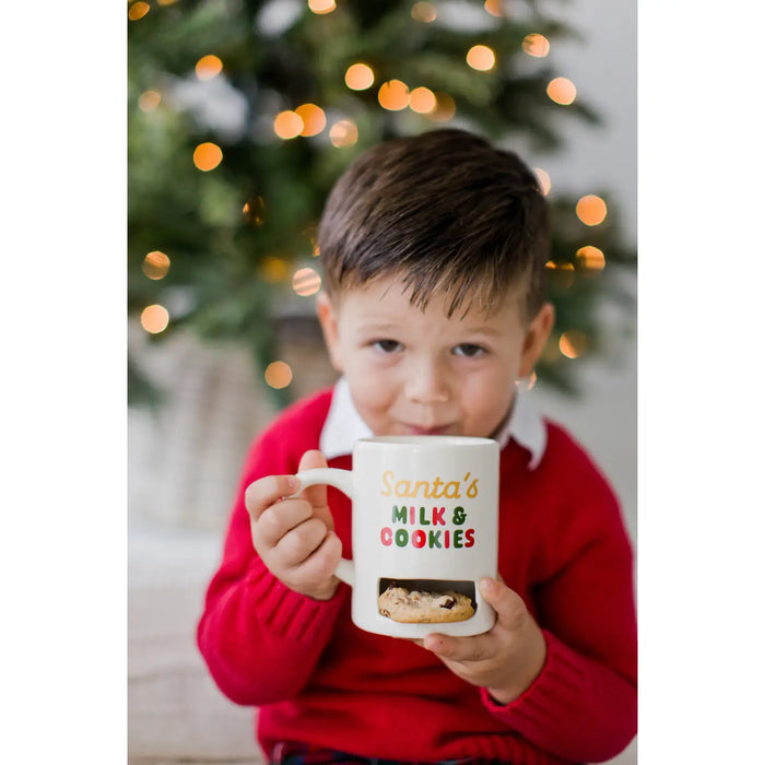 Santa’S Milk & Cookies Mug, Christmas Mug