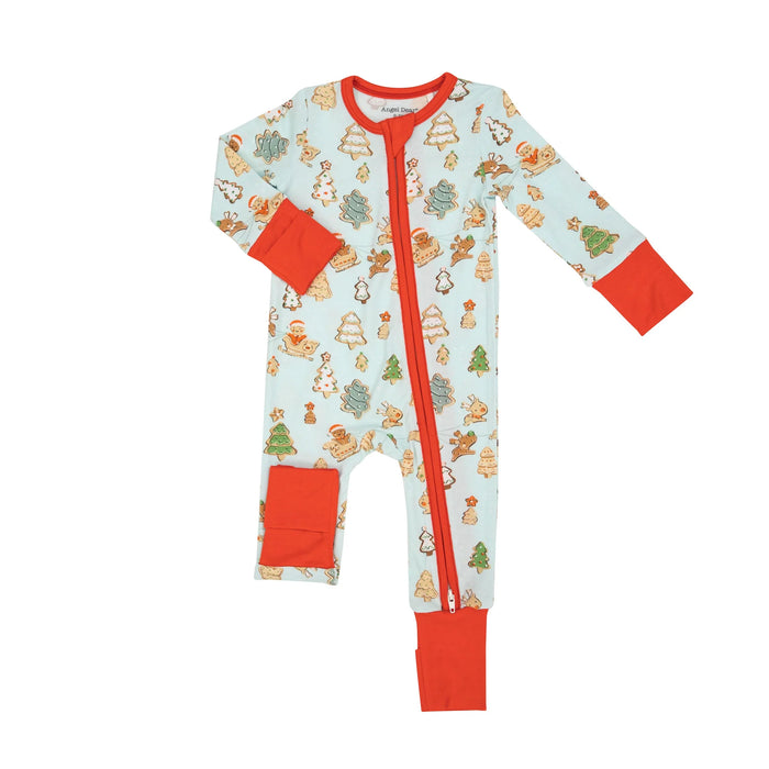 Ginger Bread Sleigh Ride 2 Way Zipper Coverall