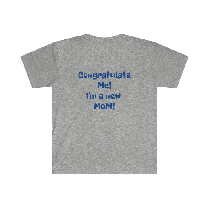I'm A New MOM And It's A Boy Announcement T-Shirt