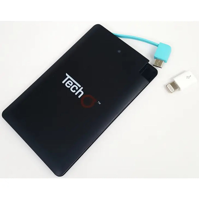 Power Bank With Micro USB And iPhone Charge Cords