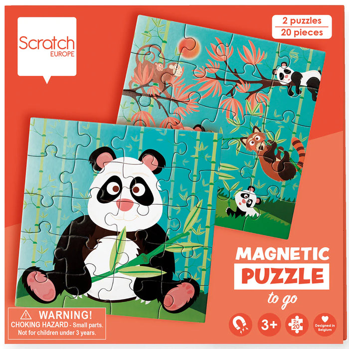 Scratch Magnetic Puzzle Book To Go