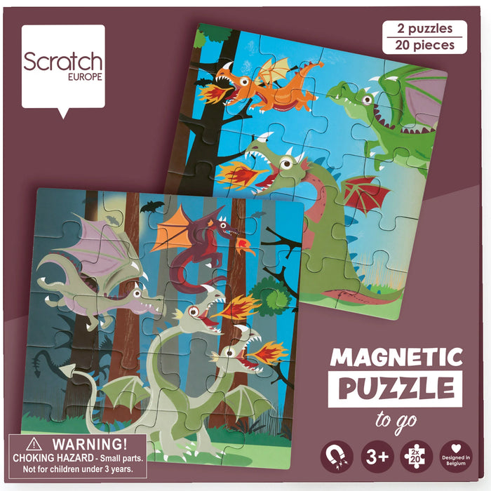 Scratch Magnetic Puzzle Book To Go