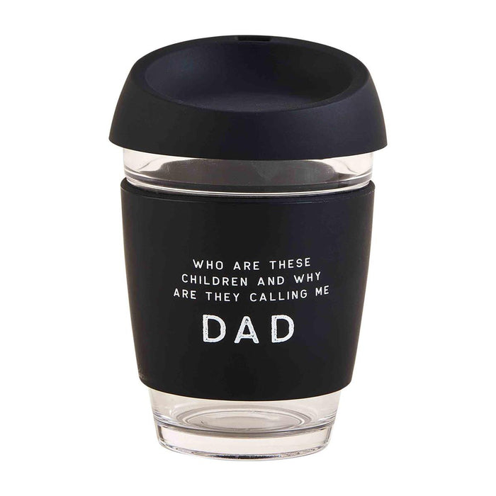 Dad Coffee Glass