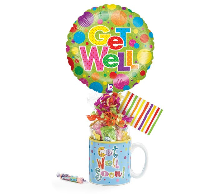 Get Well Soon Candy Mug