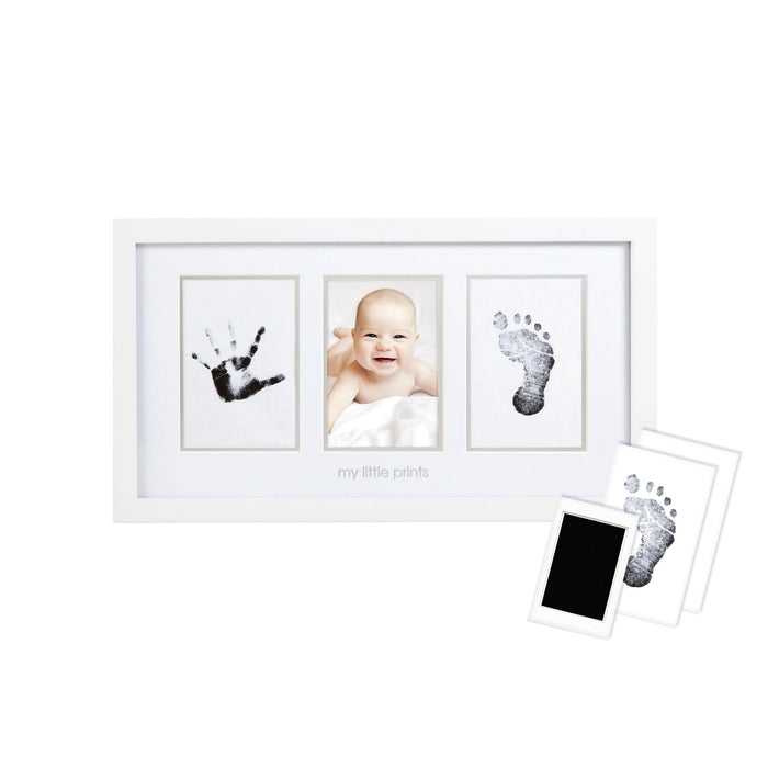 Babyprints Photo Wall Frame and Clean-Touch Ink Kit, White