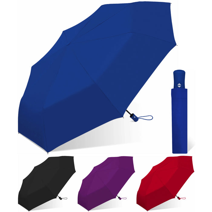 42" Auto Open/Close Windproof Mini Umbrella-Assorted Colors