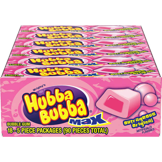 Hubba Bubba Max Chewing Gum 5 Pack
