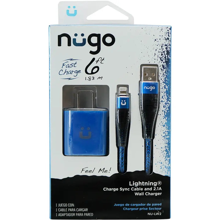 Lightning iPhone USB Cable & Wall Charger (NU-LW2)