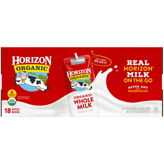 Organic Whole Milk 8oz