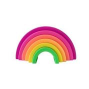 Silicone Rainbow 6 Piece Stacker