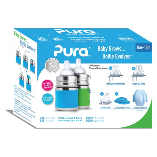 Pura Kiki® 5oz Infant Starter Set (0m-18m) — The Pure Parenting Shop