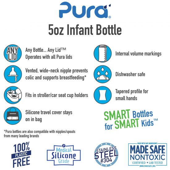Pura Kiki® 5oz Infant Starter Set (0m-18m)