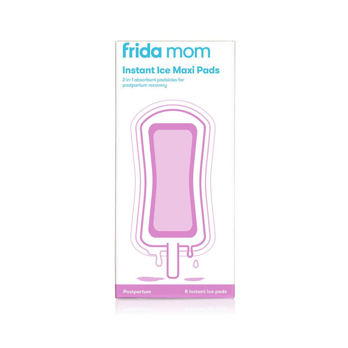 Frida mom postpartum recovery essentials kit and maxi ice pads