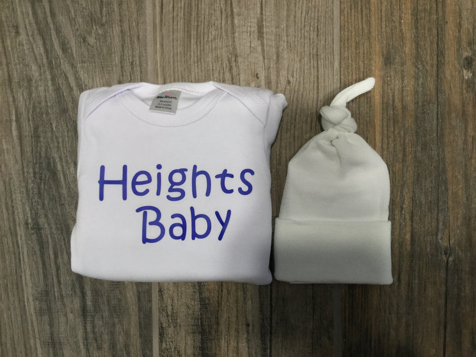 Newborn Hat And Onesie Sets Heights Baby