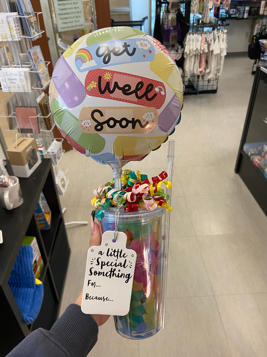 Get Well Soon Candy Cup With Balloon