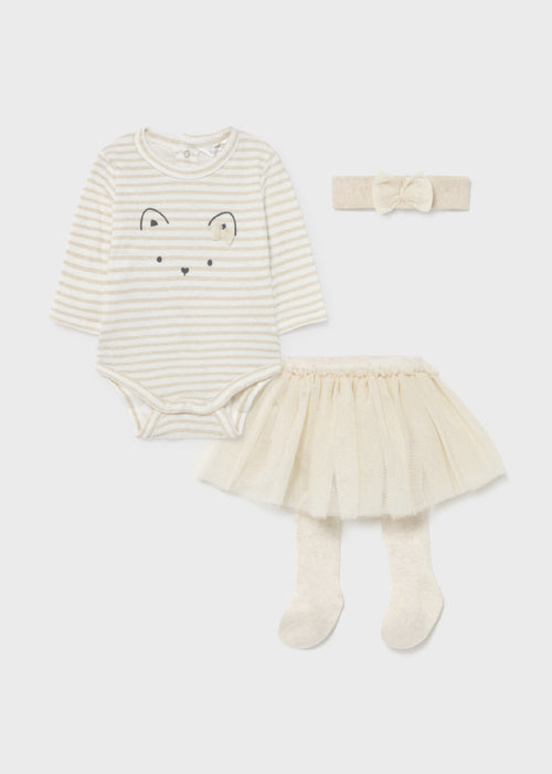 Onesie with Tutu and Tights 2824